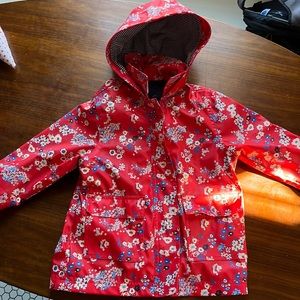 Petit Bateau lined rain jacket